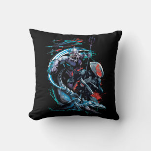 Aquaman Orm, Black Manta, Tylosaur, & Ships Cushion