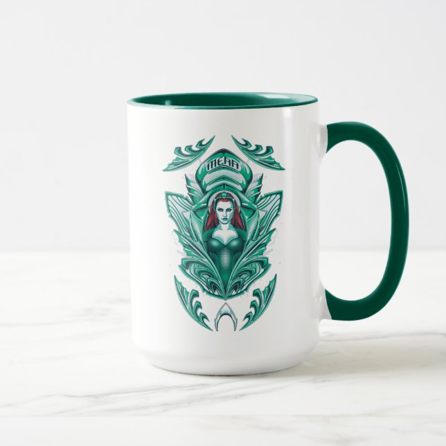Aquaman | Ornate Mera Graphic Mug (Right)