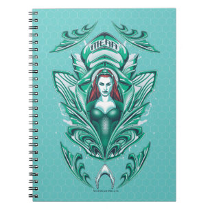 Aquaman Ornate Mera Graphic Notebook