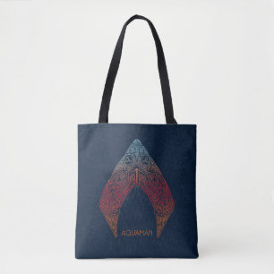 Aquaman Paisley Aquaman Logo Tote Bag