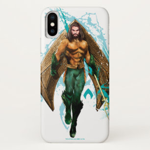 Aquaman   Prince Orin With Aquaman Logo iPhone X Case