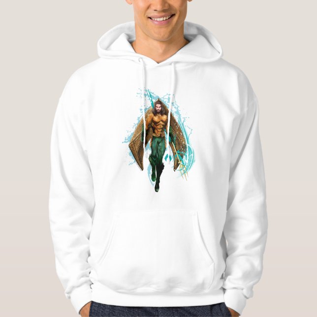 Aquaman | Prince Orin With Aquaman Logo Hoodie (Front)