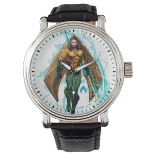 Aquaman Prince Orin With Aquaman Logo Watch