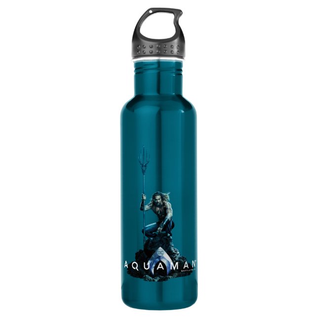 Aquaman | Prince Orin With Aquatic Animals 710 Ml Water Bottle (Front)