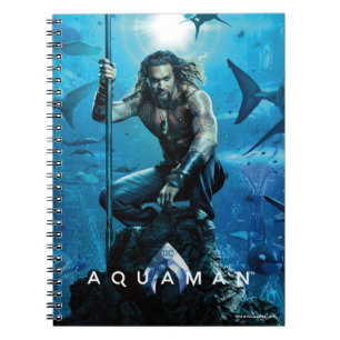 Aquaman   Prince Orin With Aquatic Animals Notebook