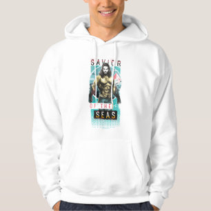 Aquaman   "Saviour Of The Seas" Modernist Graphic Hoodie