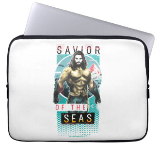 Aquaman | "Saviour Of The Seas" Modernist Graphic Laptop Sleeve