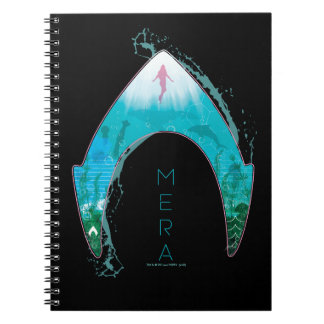 Aquaman | See Through Mera Symbol Ocean Graphic Notebook