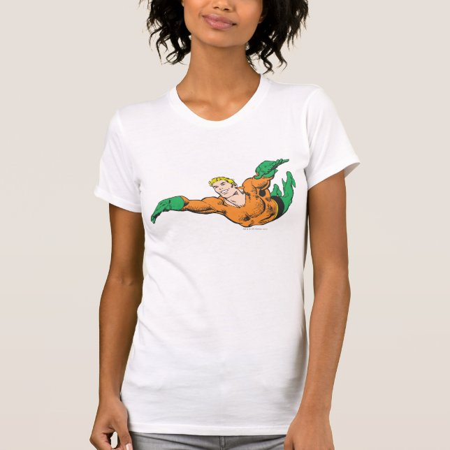 Aquaman Soars T-Shirt (Front)