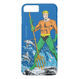 Aquaman Stands with Pitchfork iPhone 8 Plus/7 Plus Case