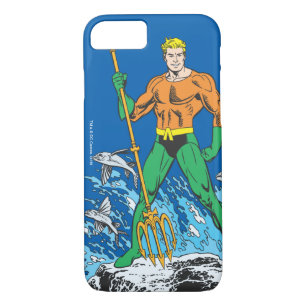 Aquaman Stands with Pitchfork iPhone 8/7 Case