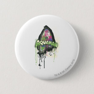 Aquaman - Twisted Innocence Letter 6 Cm Round Badge