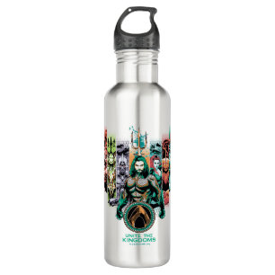 Aquaman   "Unite The Kingdoms" Atlanteans Graphic 710 Ml Water Bottle