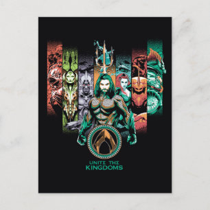 Aquaman "Unite The Kingdoms" Atlanteans Graphic Postcard