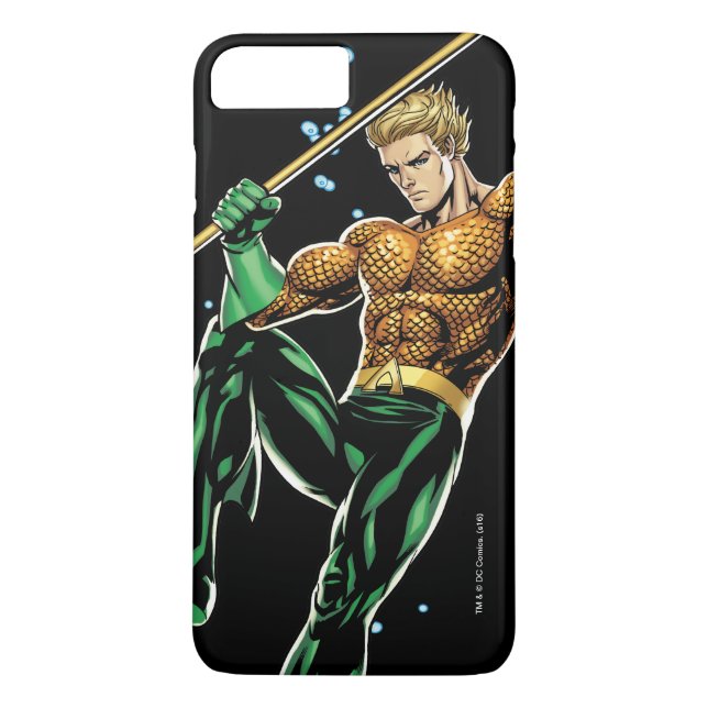 Aquaman with Spear Case-Mate iPhone Case (Back)