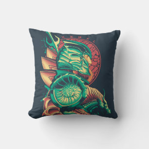 Aquaman Xebel King Nereus Graphic Cushion