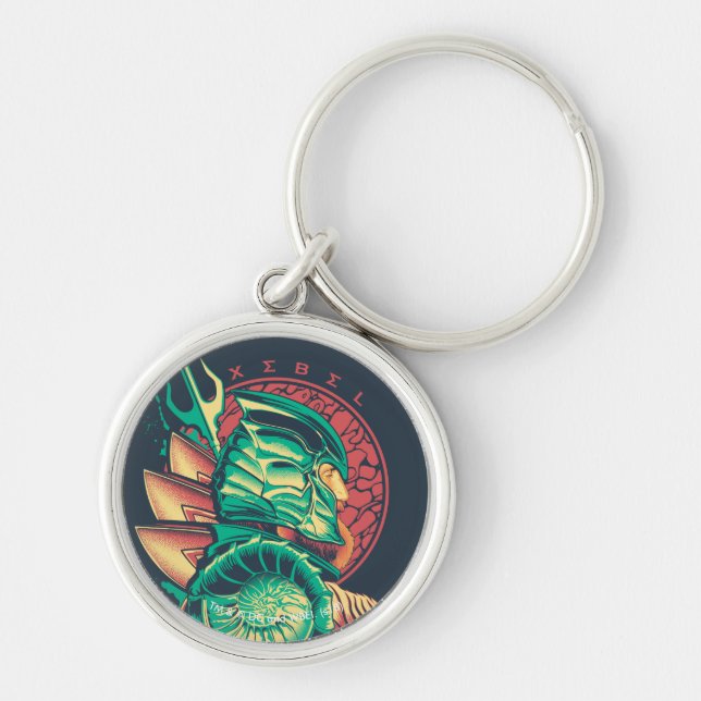 Aquaman | Xebel King Nereus Graphic Key Ring (Front)