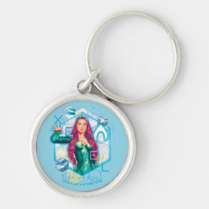 Aquaman   Xebel Princess Mera Hexagonal Graphic Key Ring