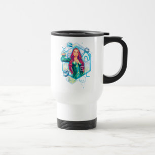 Aquaman   Xebel Princess Mera Hexagonal Graphic Travel Mug