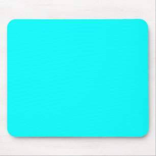 Aquamarine Blue Elegant Fashion Colour Mouse Pad