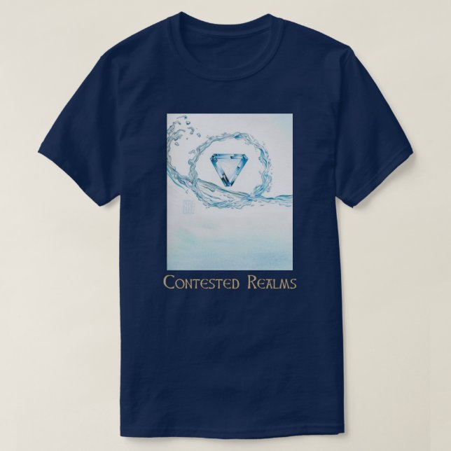 Aquamarine Core T-Shirt (Design Front)