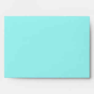 Aquamarine Custom Envelope