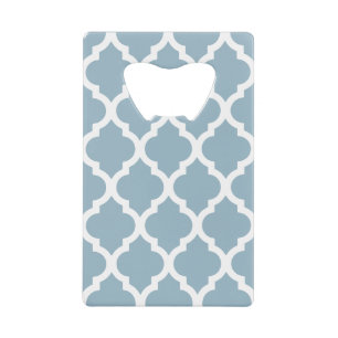 Aquamarine Moroccan Tile Trellis