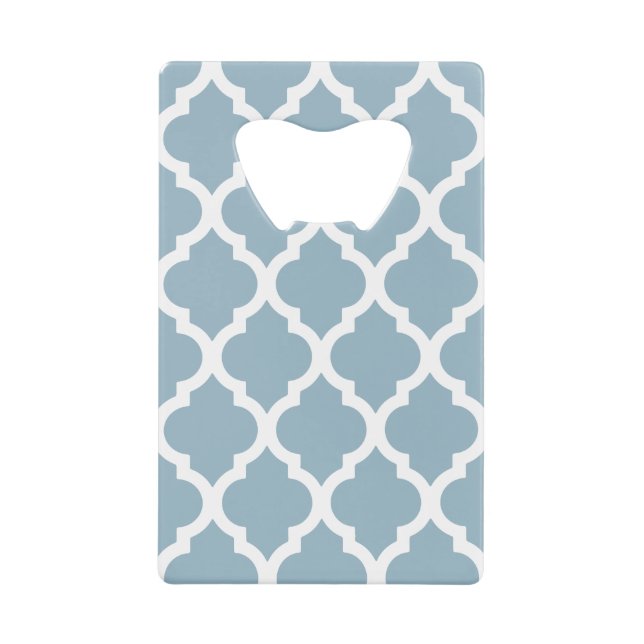 Aquamarine Moroccan Tile Trellis (Front)