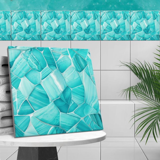 Aquamarine - Mosaic  Ceramic Tile (Creator Uploaded)