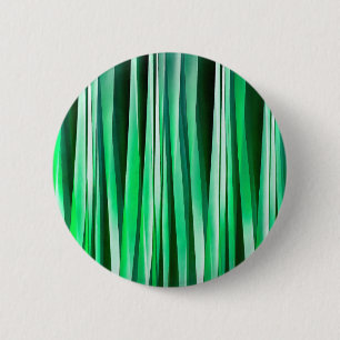 Aquamarine Ocean Stripy Pattern 6 Cm Round Badge