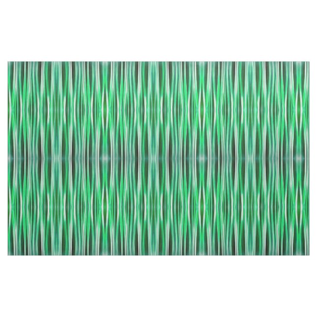Aquamarine Ocean Stripy Pattern Fabric (Fat Quarter)