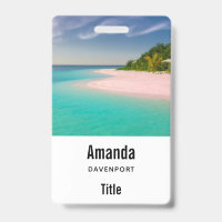 Aquamarine Ocean Tropical Beach Scenic