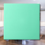 Aquamarine Solid Colour | Classic | Elegant Ceramic Tile<br><div class="desc">Aquamarine Solid Colour | Classic | Elegant | Trendy | Stylish | Gift</div>