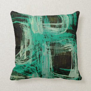 Aquamarine Windows I Cushion