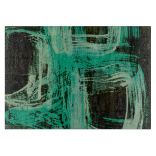 Aquamarine Windows I Cutting Board