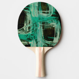 Aquamarine Windows I Ping Pong Paddle