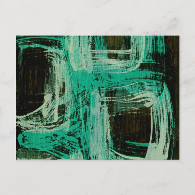 Aquamarine Windows I Postcard (Front)