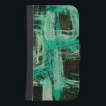 Aquamarine Windows I Samsung S4 Wallet Case<br><div class="desc">Home Décor</div>