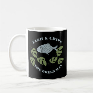 Aquaponics Fish & Chips the Green Way Coffee Mug