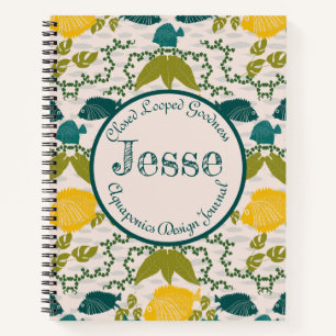 Aquaponics Journey Customisable Gardening Notebook