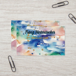 Aquarell Business Card