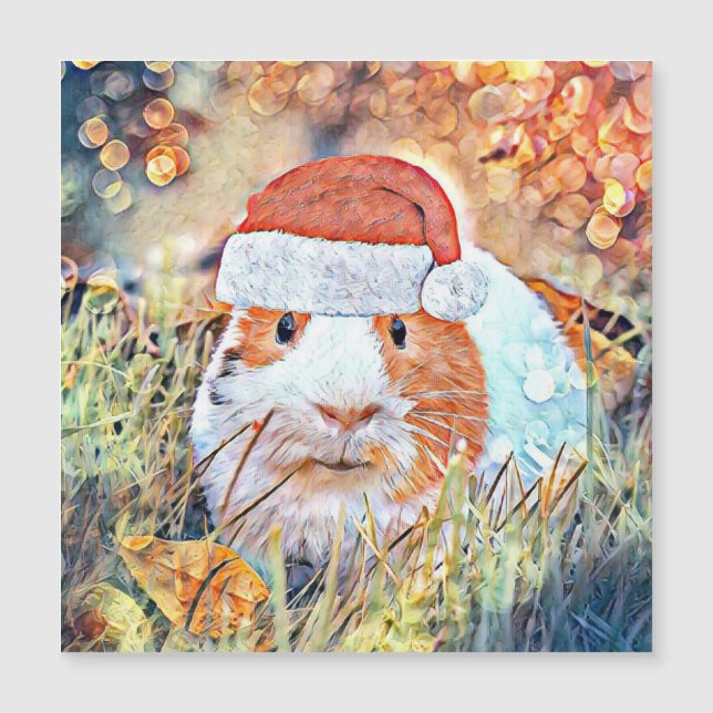 aquarell christmas guinea (Front)
