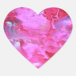 "Aquarell" sticker pink