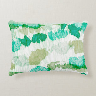 Aquarelle Texture. Splash. Abstract Splash. Tie Dy Decorative Cushion