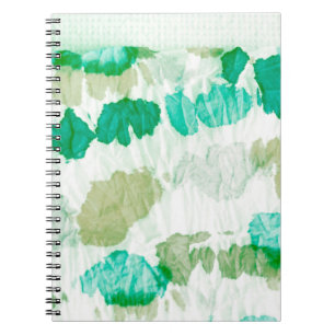 Aquarelle Texture. Splash. Abstract Splash. Tie Dy Notebook