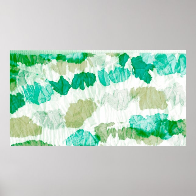 Aquarelle Texture. Splash. Abstract Splash. Tie Dy Poster (Front)