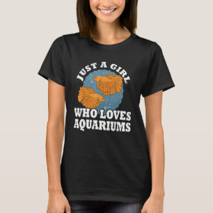 Aquarist Fish Tech Aquarium Fishkeeping Aquarium T-Shirt