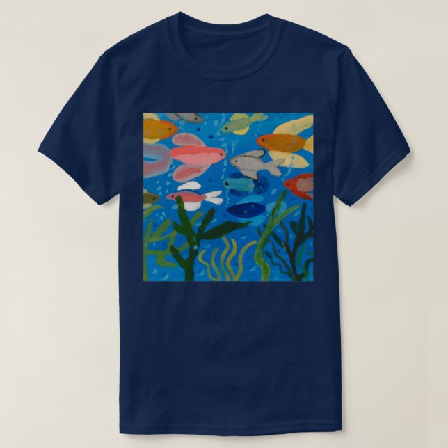 Aquarium 100 T-Shirt (Design Front)
