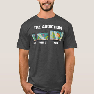 Aquarium Addiction For Fish Lover Fishkeeper T-Shirt