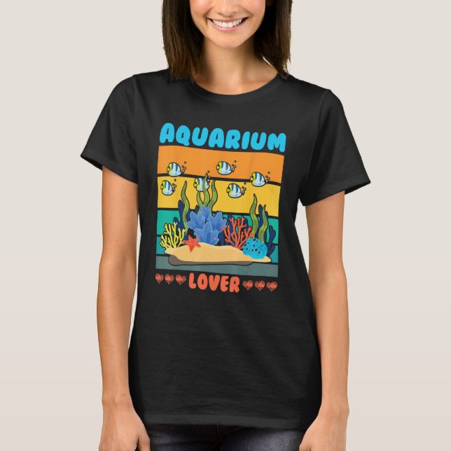 Aquarium  Aquascaping Aquascaper Aquarium Fish Kee T-Shirt (Front)